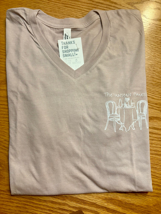 The Unseen Guest - American Apparel - Short Sleeve V-Neck T-shirt