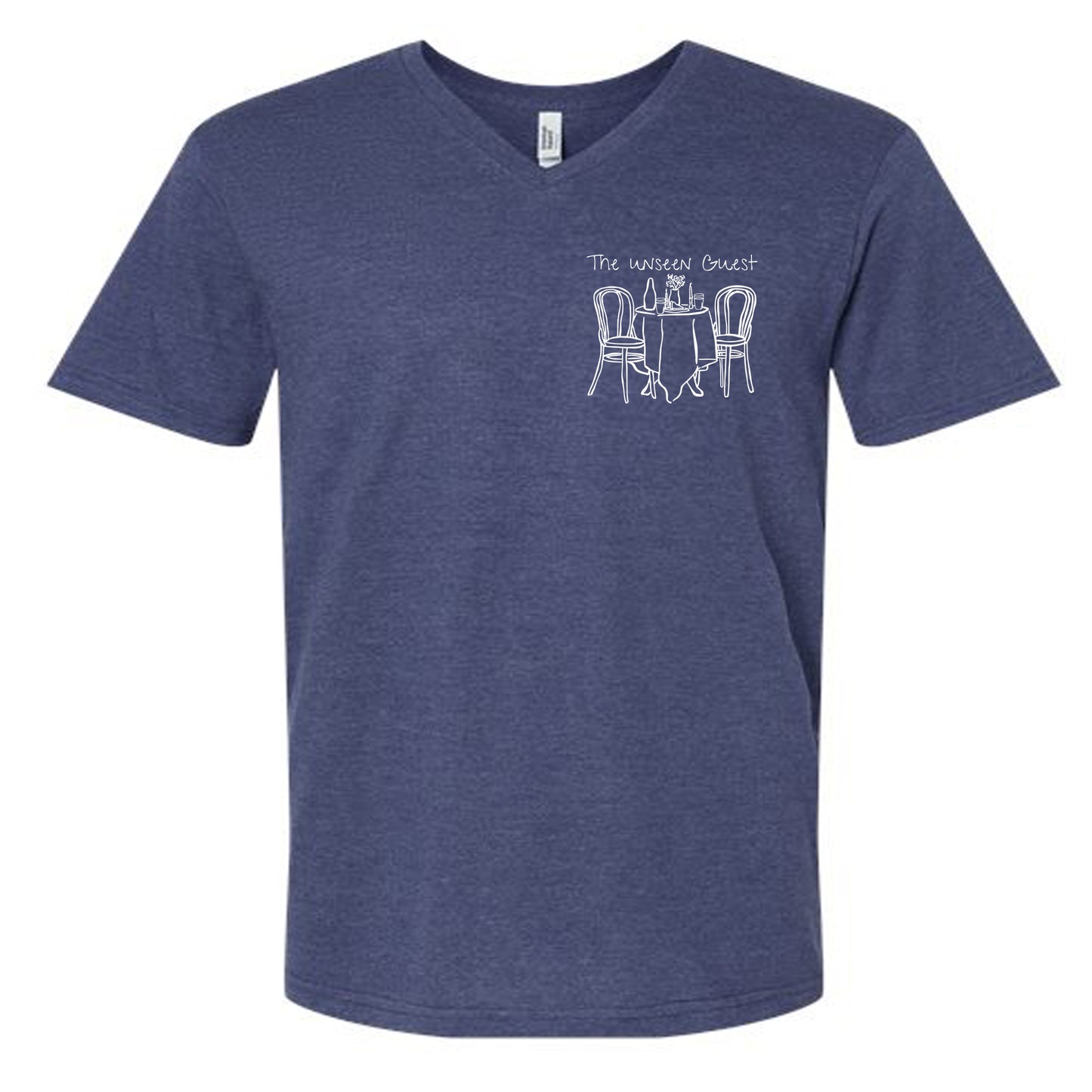 The Unseen Guest - American Apparel - Short Sleeve V-Neck T-shirt